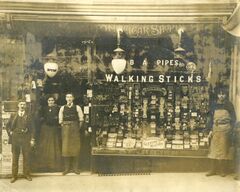 Brighton Cigar Shop Queens Road c1911